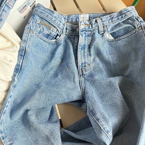 Vintage Calvin Klein Size 10 High Waist Straight Leg Jeans